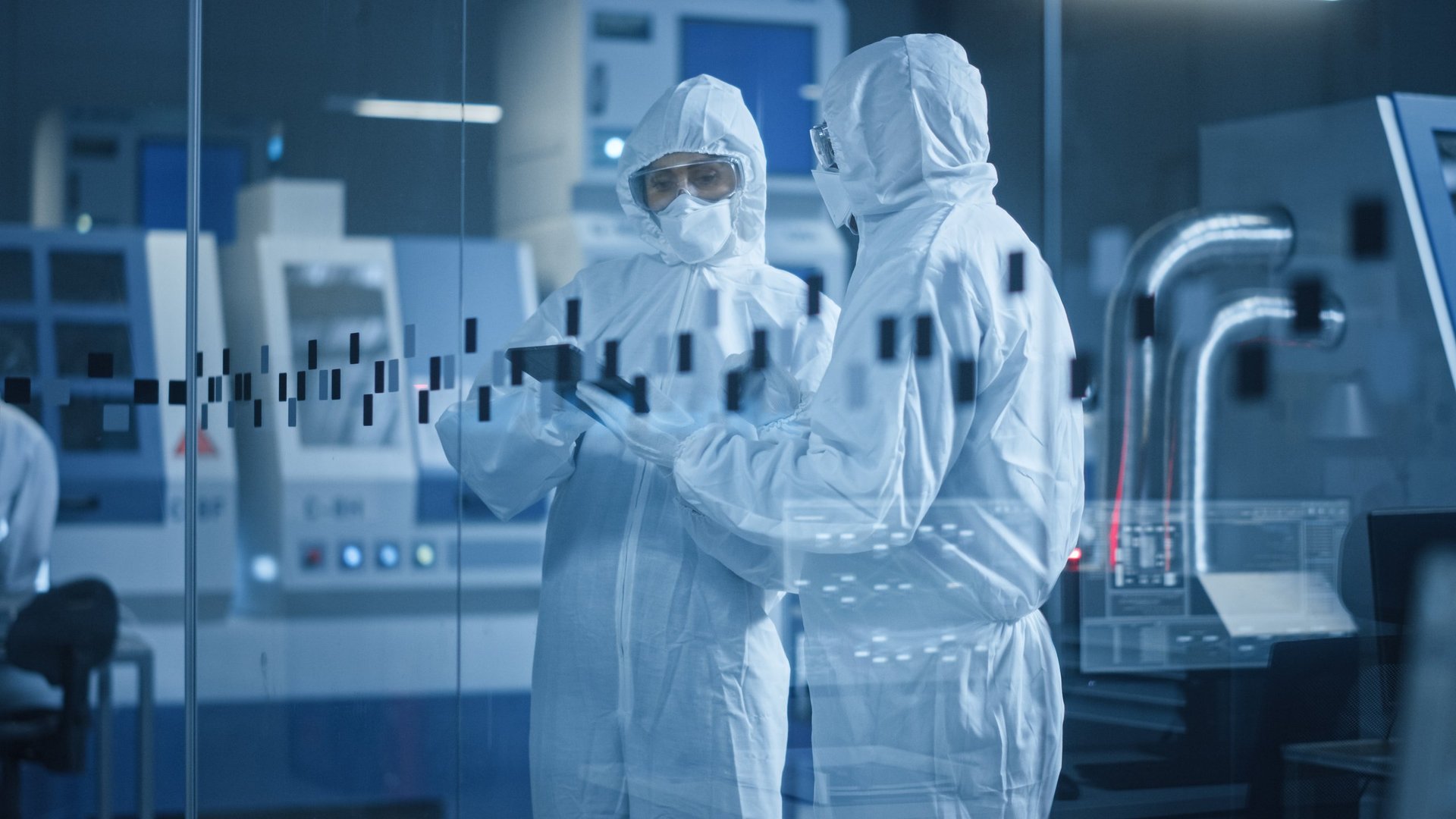 Semiconductor cleanroom professionals